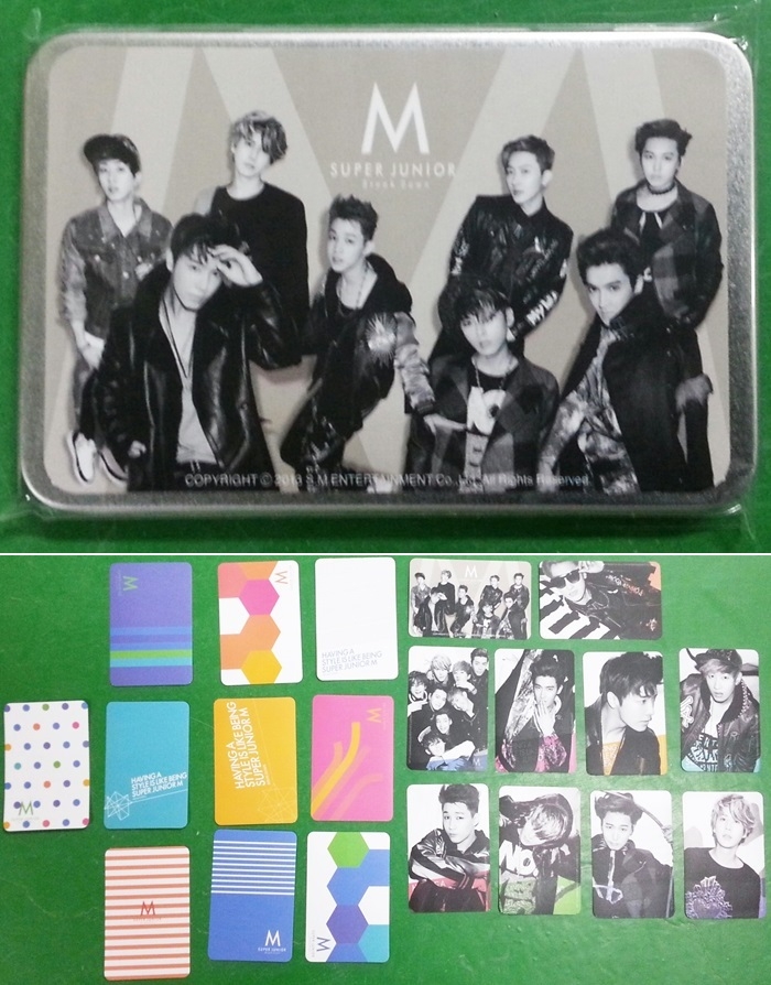 Super Junior,SM,Sticker Set