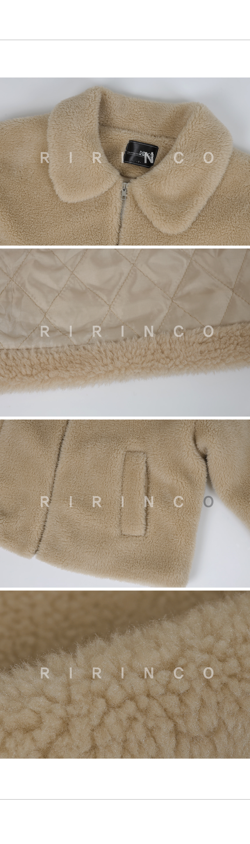 RIRINCO (キルティング裏地)ファージャケット