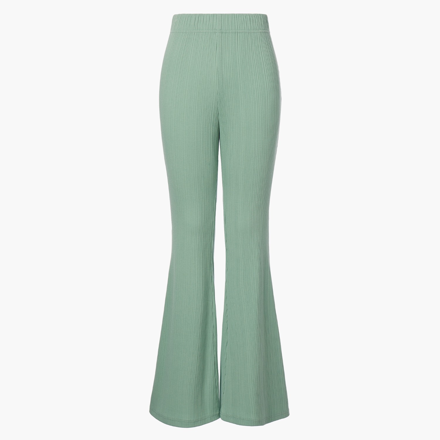 [Re-Stocked] FLARE SOFT TROUSERS, MINT