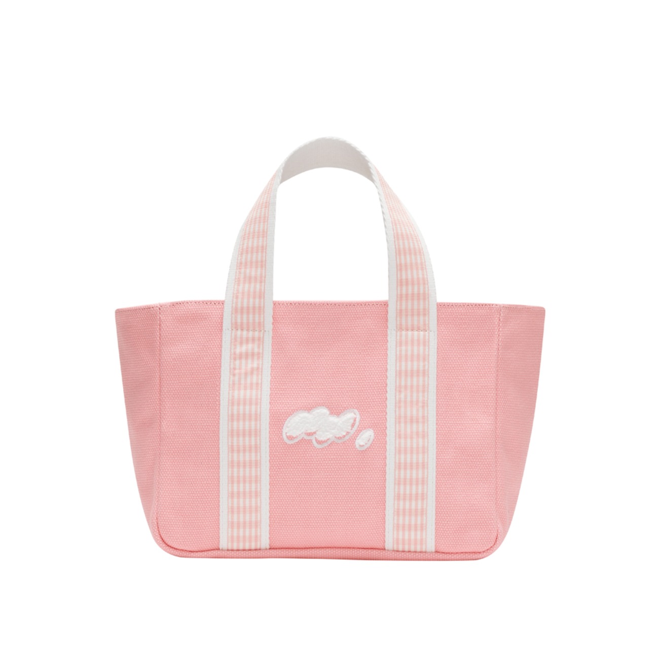 [효민 착용]KUME Pink Cloud Mini Tote Bag