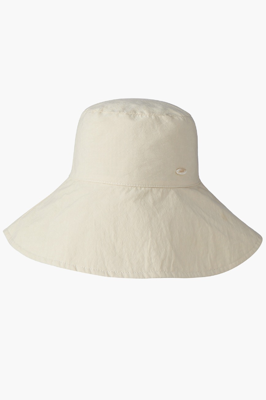 Reversible Bucket Hat, Ivory
