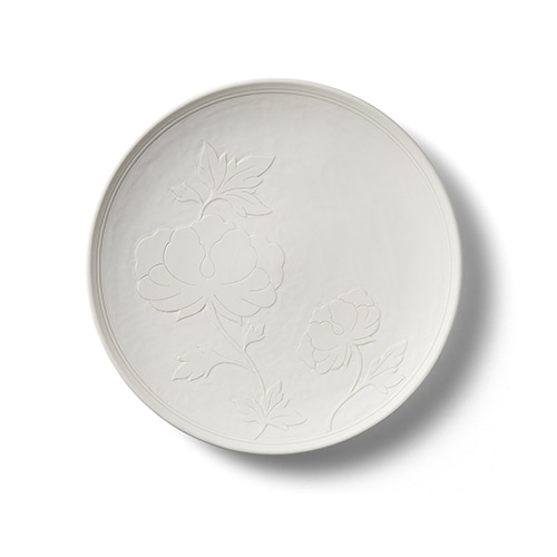 KwangJuyo Heritage MokDan Dessert Plate 22 (White)