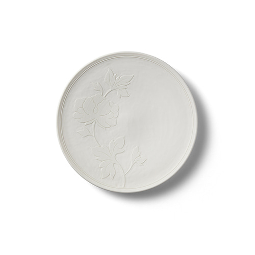 Heritage MokDan Dessert Plate 17 (White)