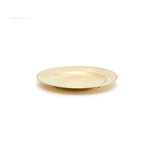 Brassware Round Plate 16