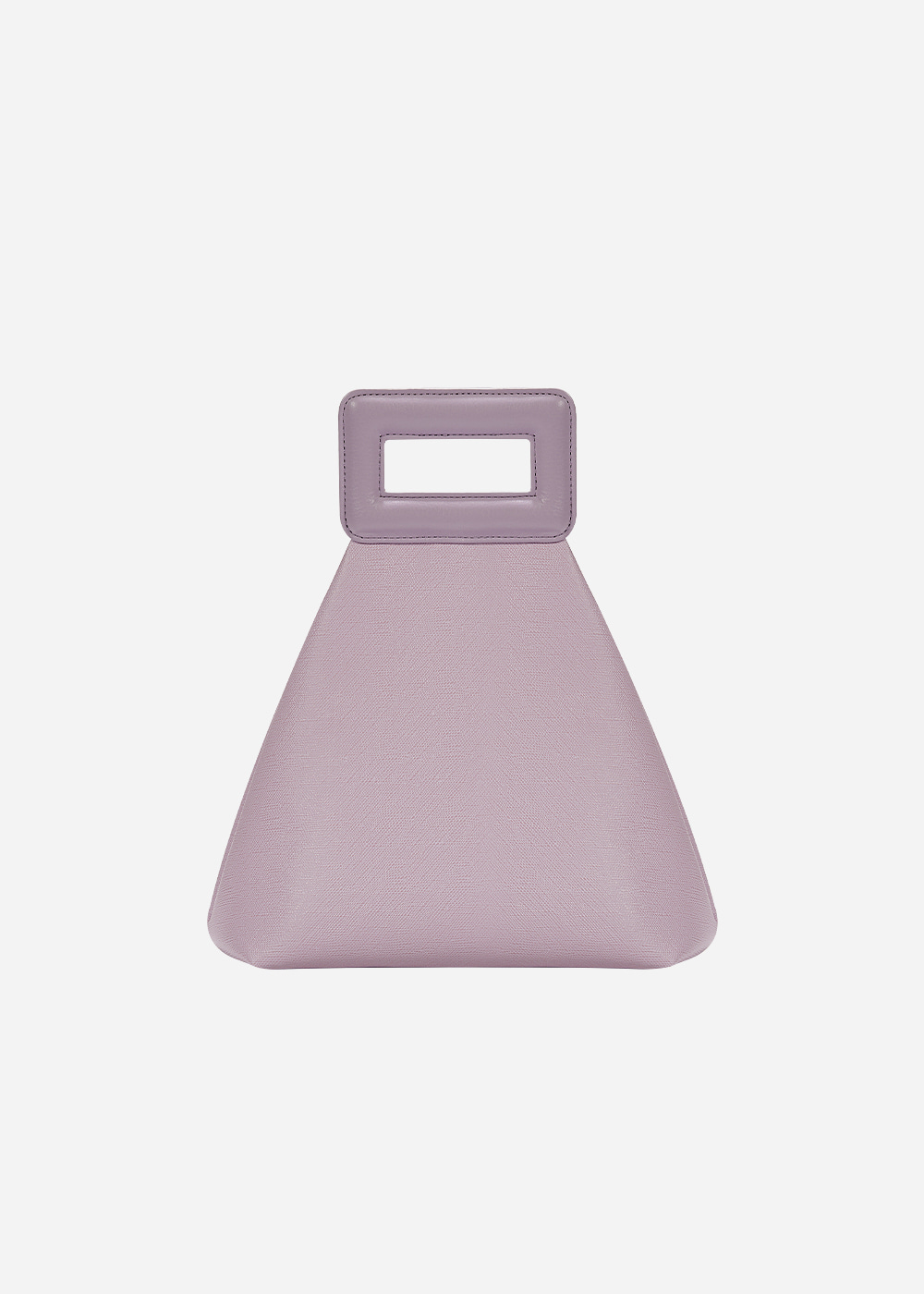 Square Handle Bagpack (Bag + Backpack) Lilac
