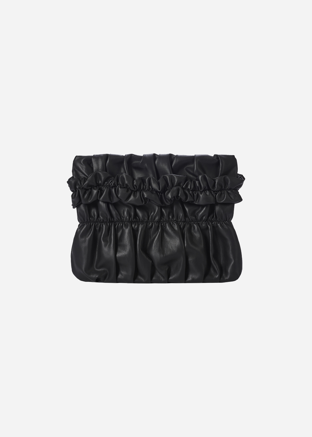 Tate Ruched Bag Black Small