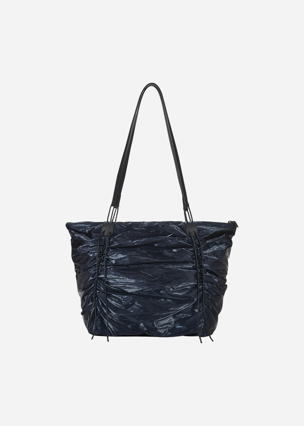 Deborah Ruched Bag Navy