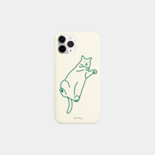 [HARD] GREEN CAT phonecase