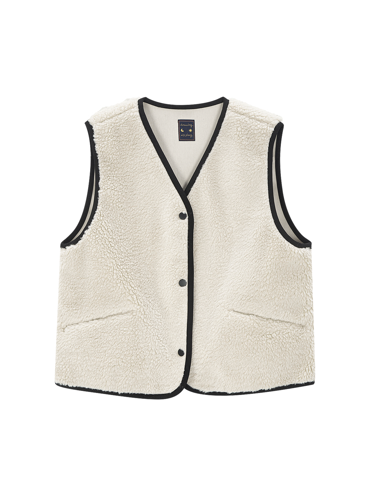 [30%]Wool Fur Vest