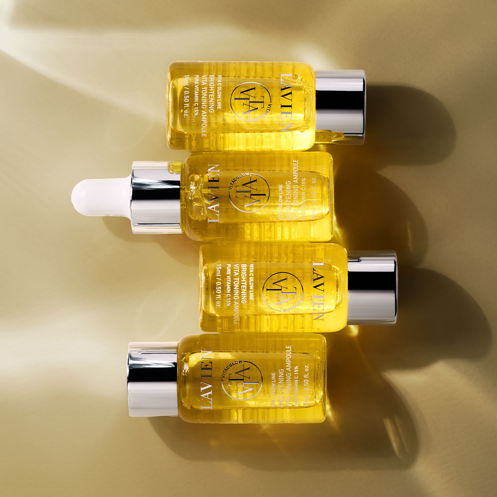美容液 LAVIEN VITA C GLOW BRIGHTENING AMPOULE LAVIEN Vita C Glow Vita Toning Ampoule - LAVIEN