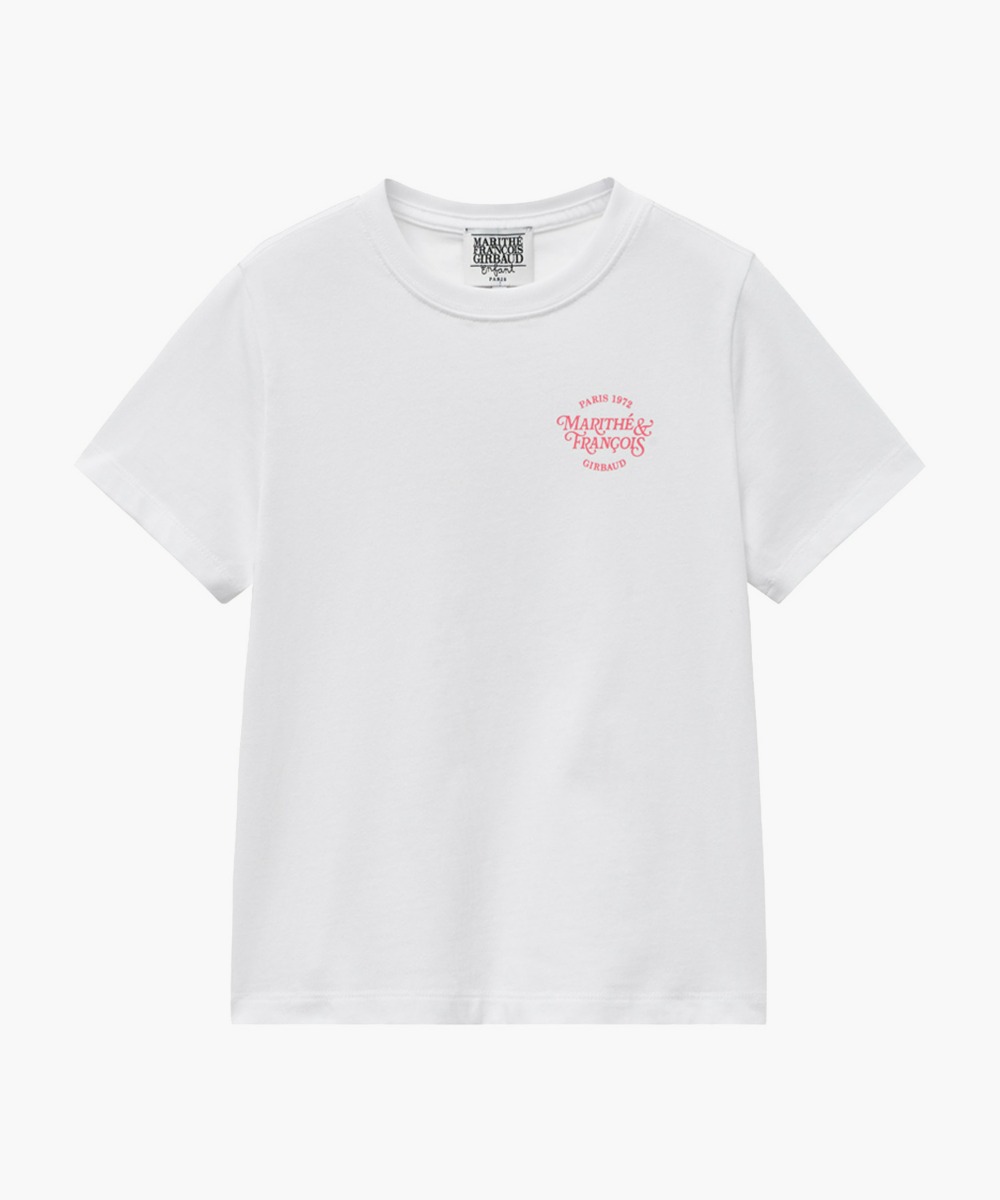 ENFANT AEROCOOL MELLOW LOGO TEE white