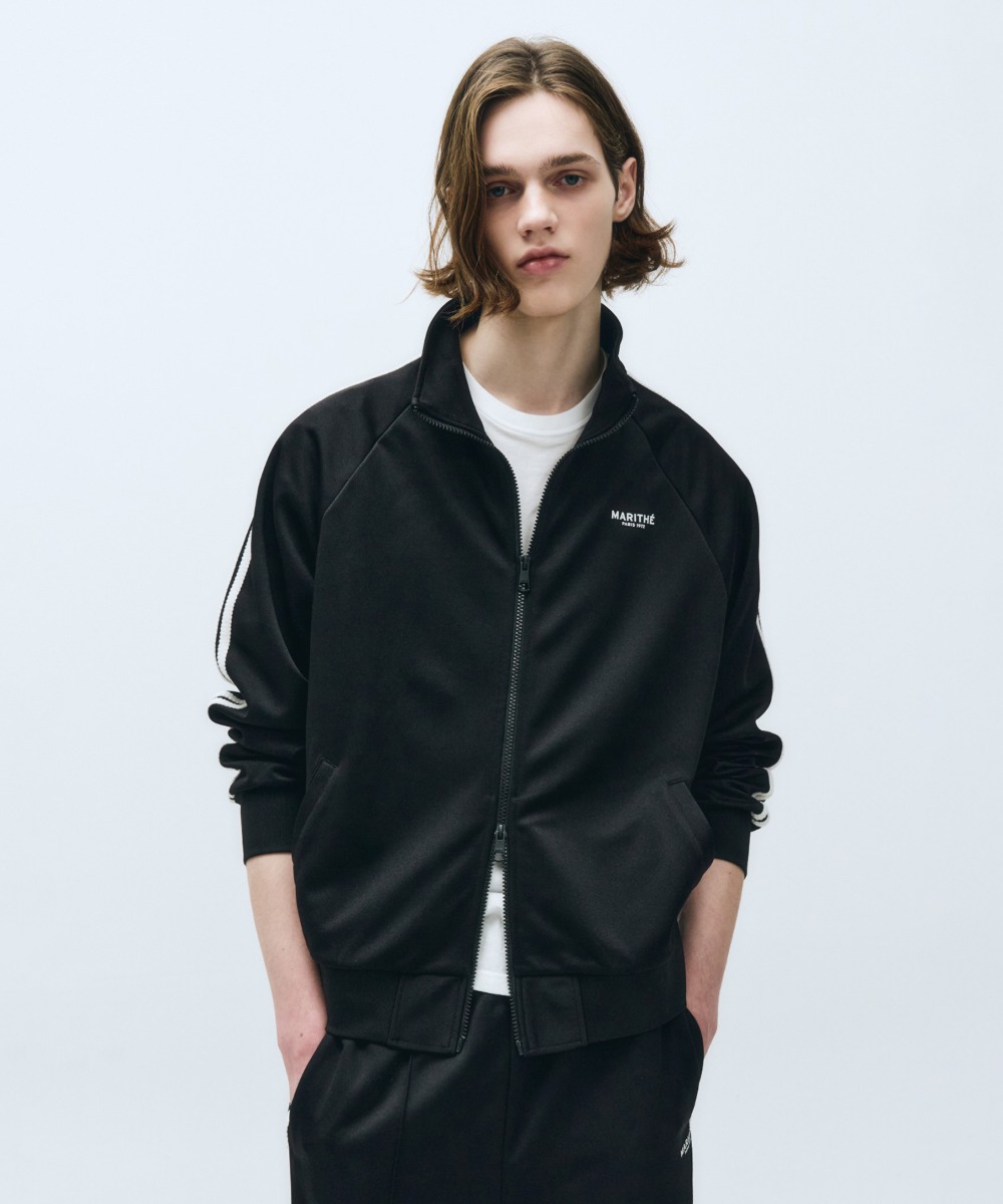 REGULAR LOGO TRACK JACKET black
