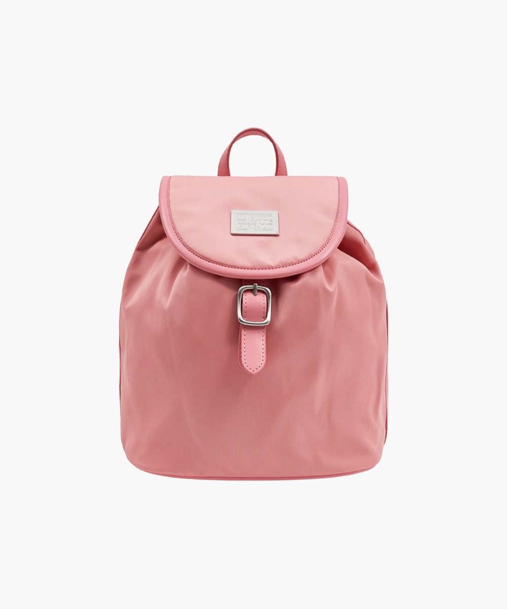 CLASSIC LOGO BUCKLE BACKPACK pink