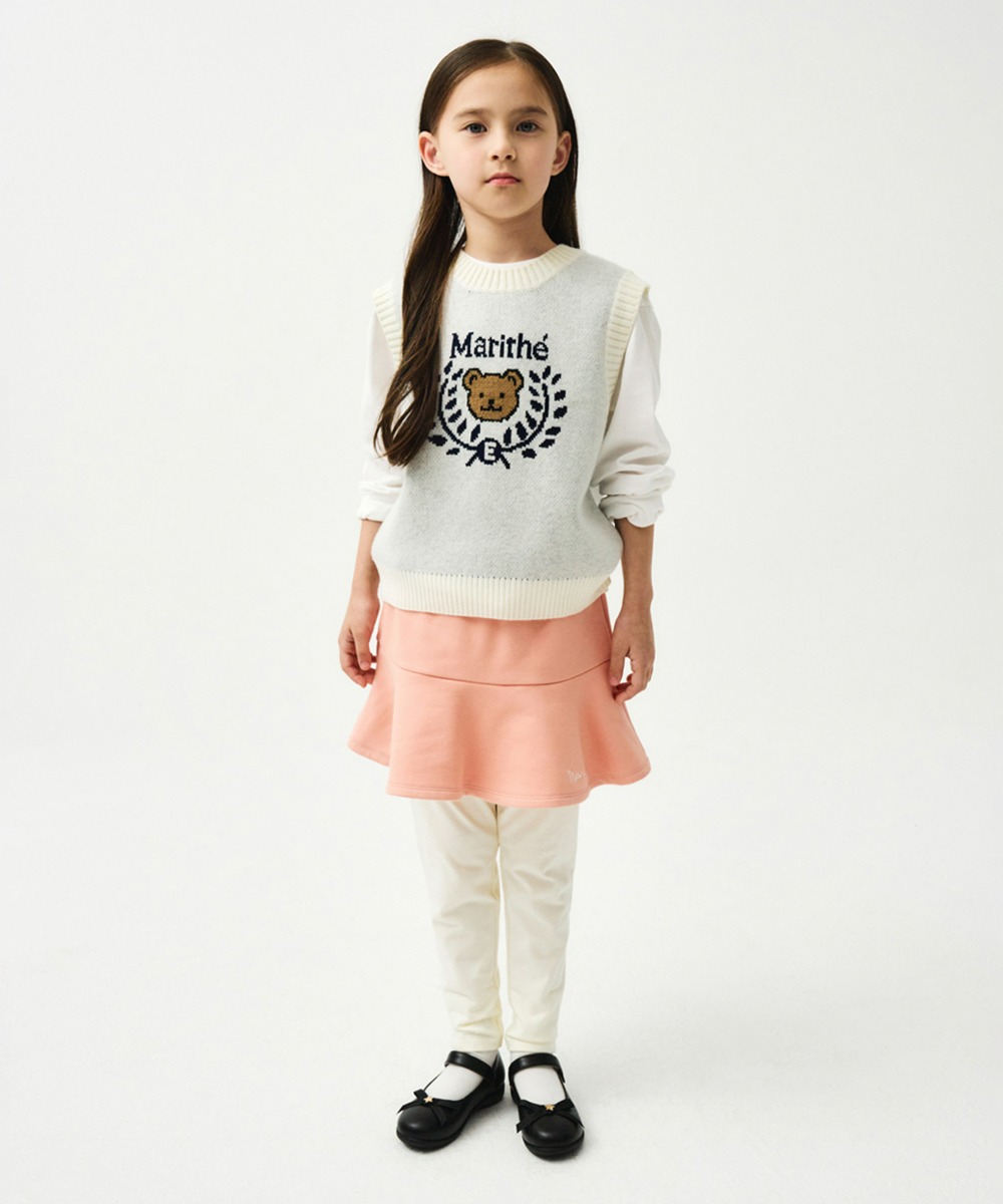 ENFANT W SKIRT LEGGINGS pink