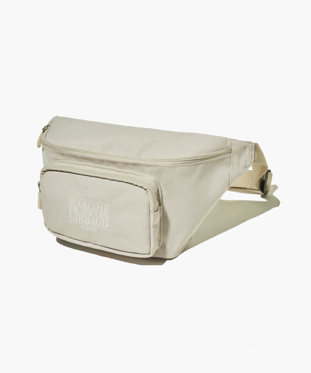 KIDS CLASSIC LOGO WAIST BAG light beige