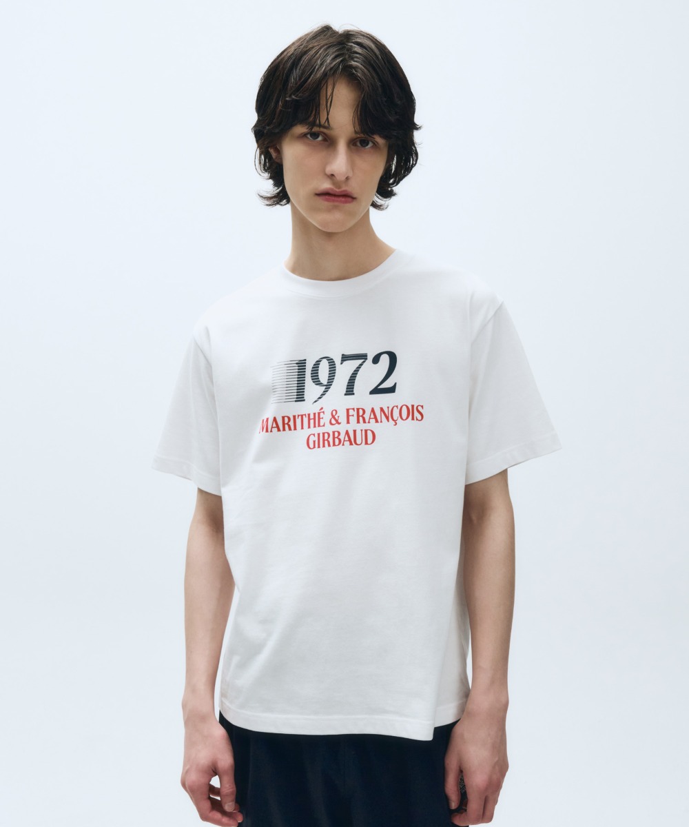 MOUVEMENT 1972 LOGO AEROCOOL TEE white
