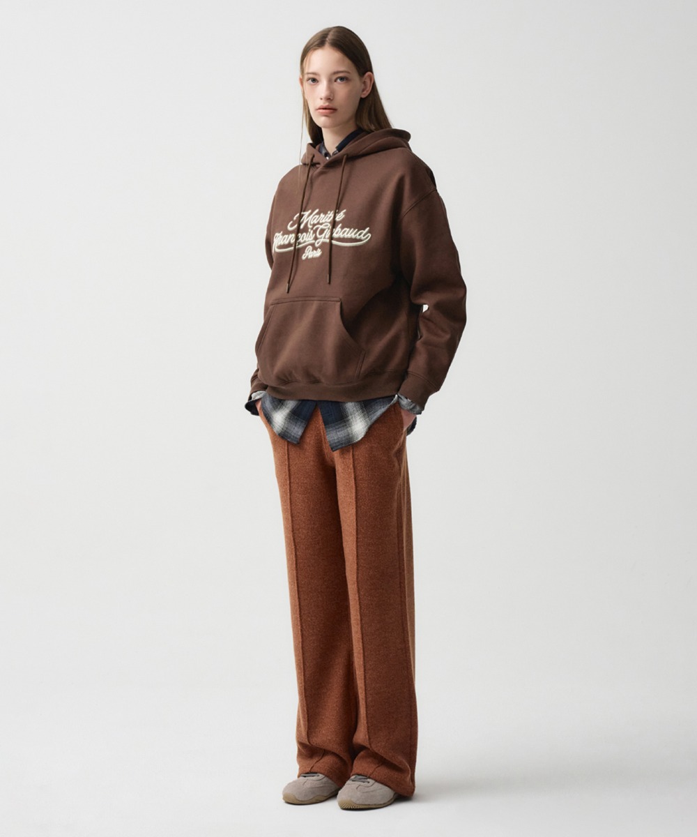 W WARM TOUCH TERRY SWEAT PANTS tan