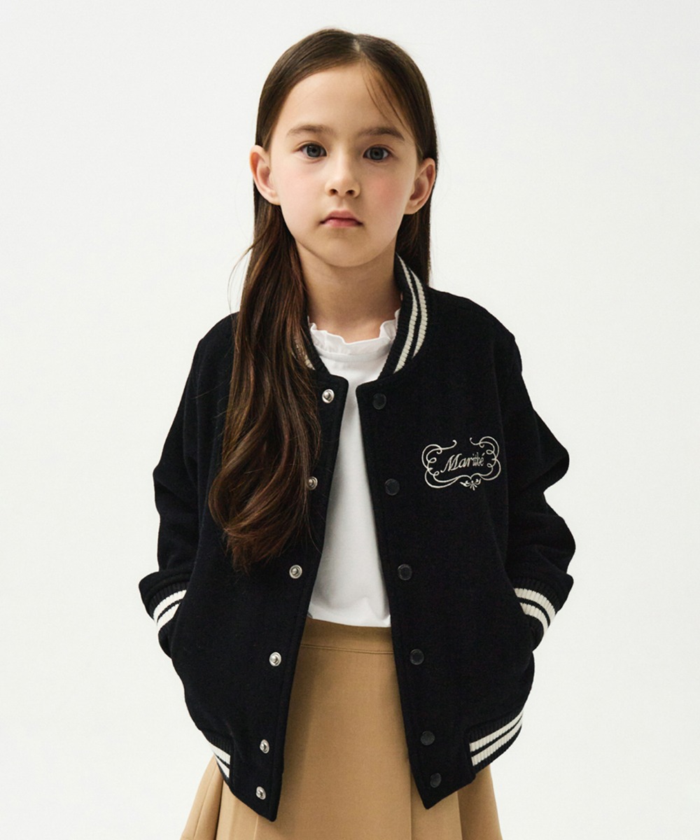 ENFANT CLASSIC VARSITY JACKET dark navy