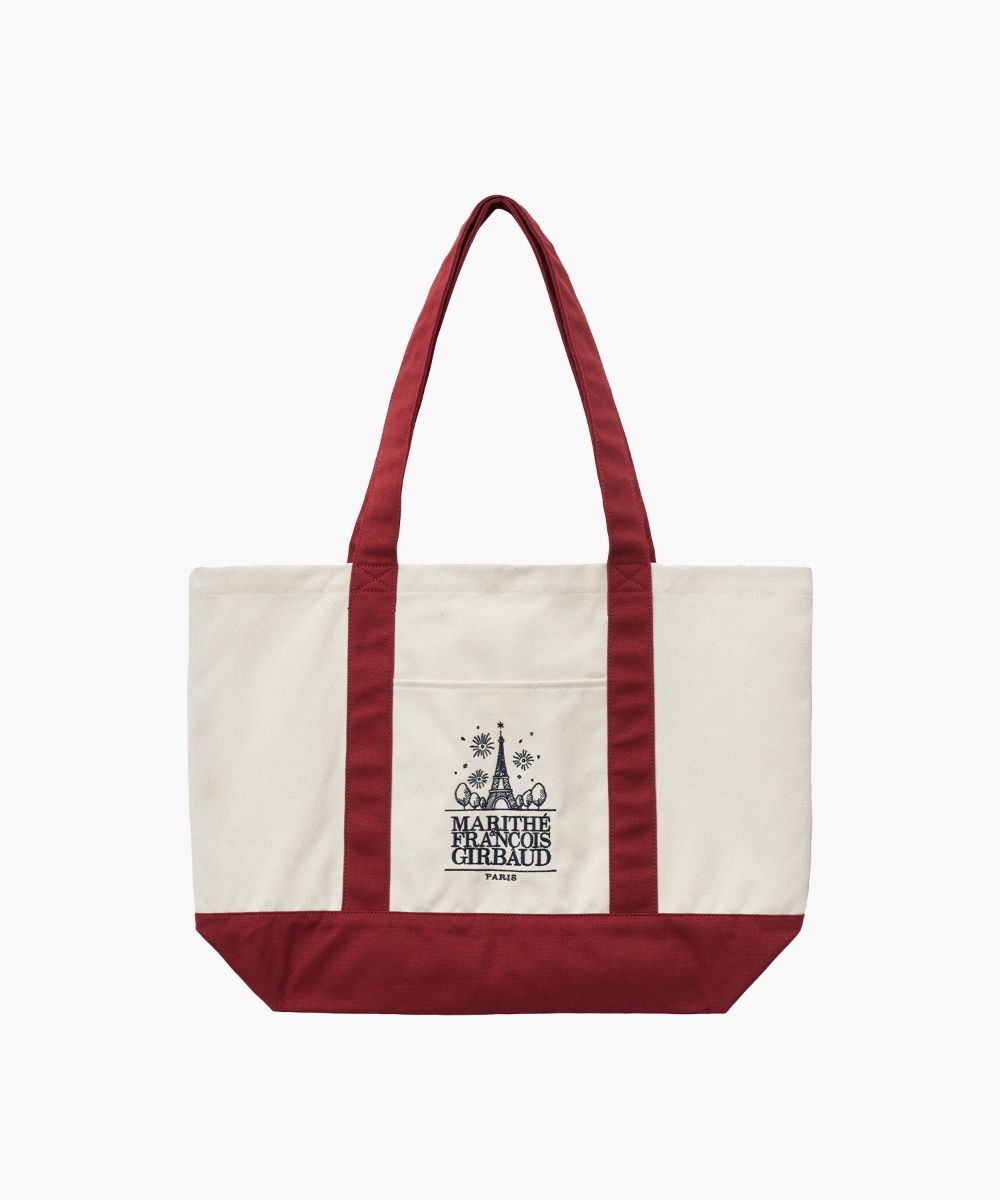 BIG MARKET BAG red