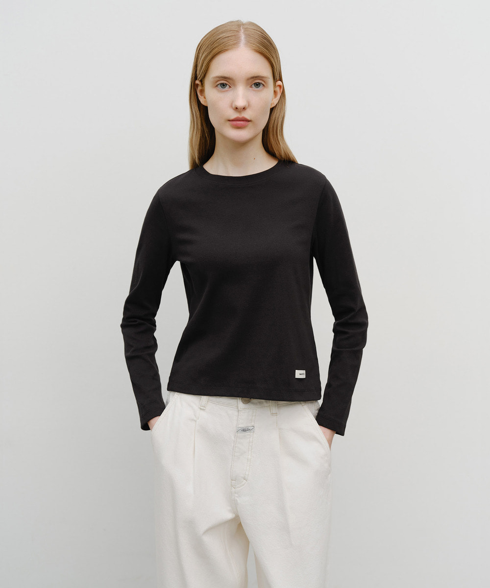W BASIC LONG SLEEVE black
