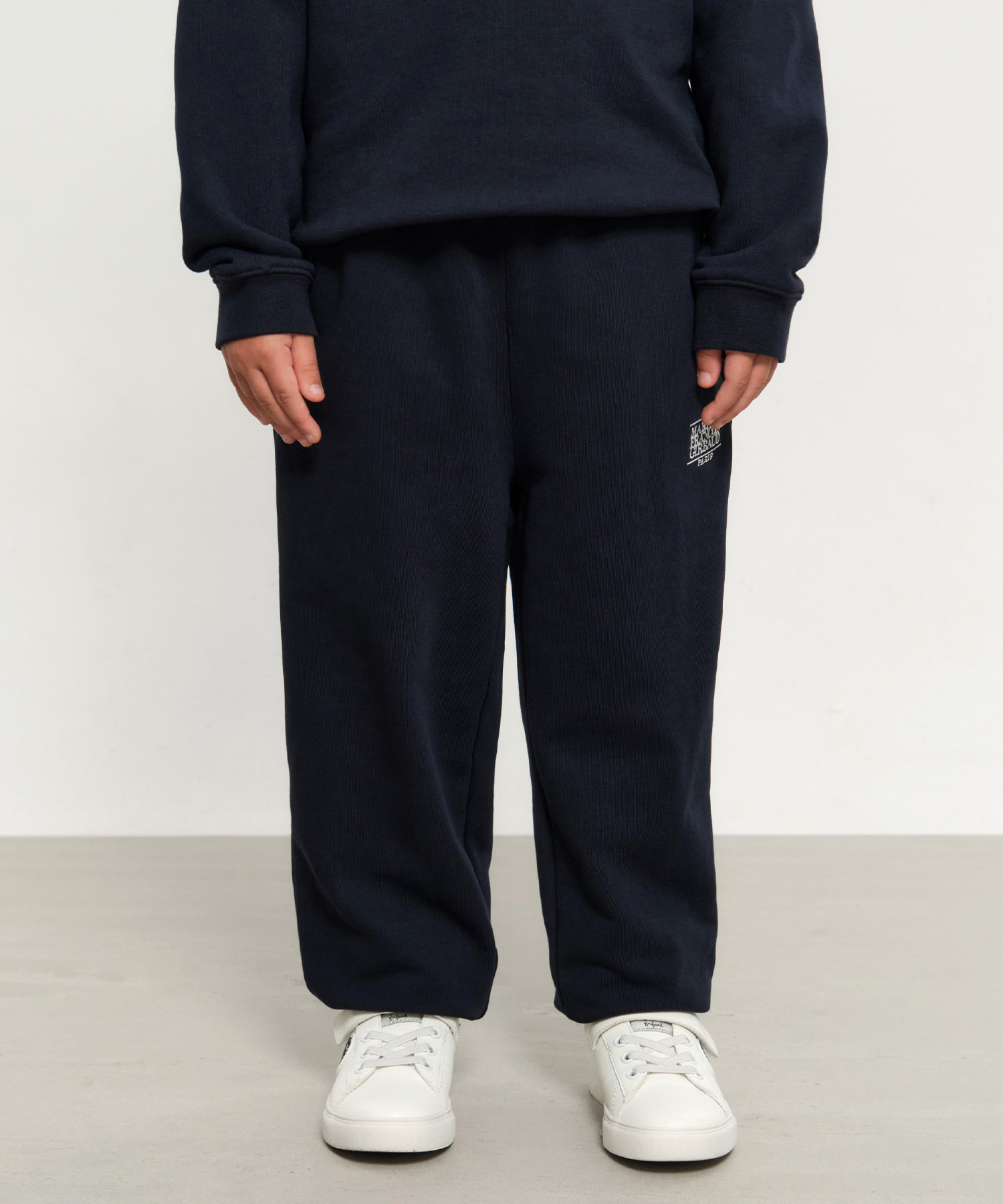 KIDS CLASSIC LOGO SWEAT PANTS navy