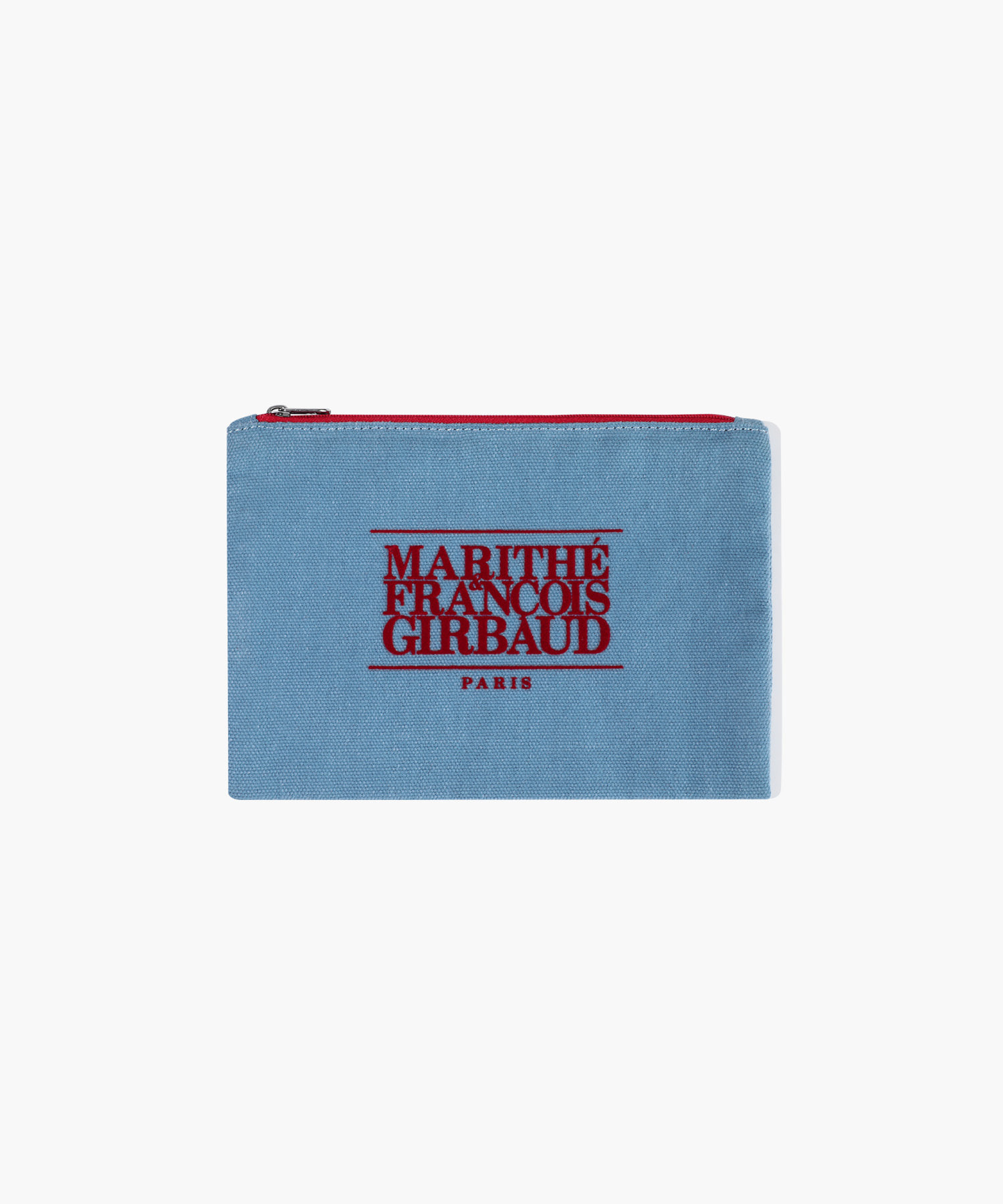 CLASSIC LOGO COLOR COTTON POUCH light blue