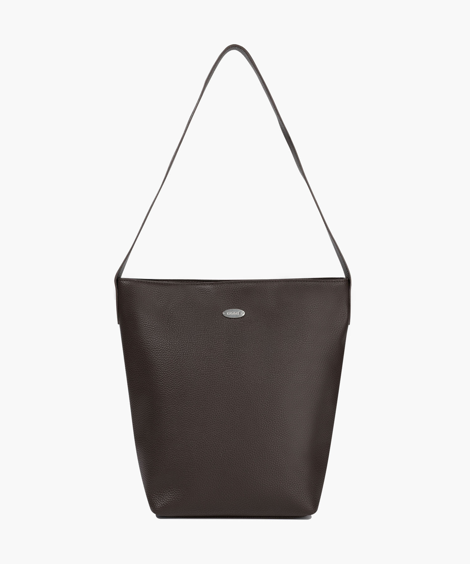 REGULAR LOGO BUCKET BAG brown