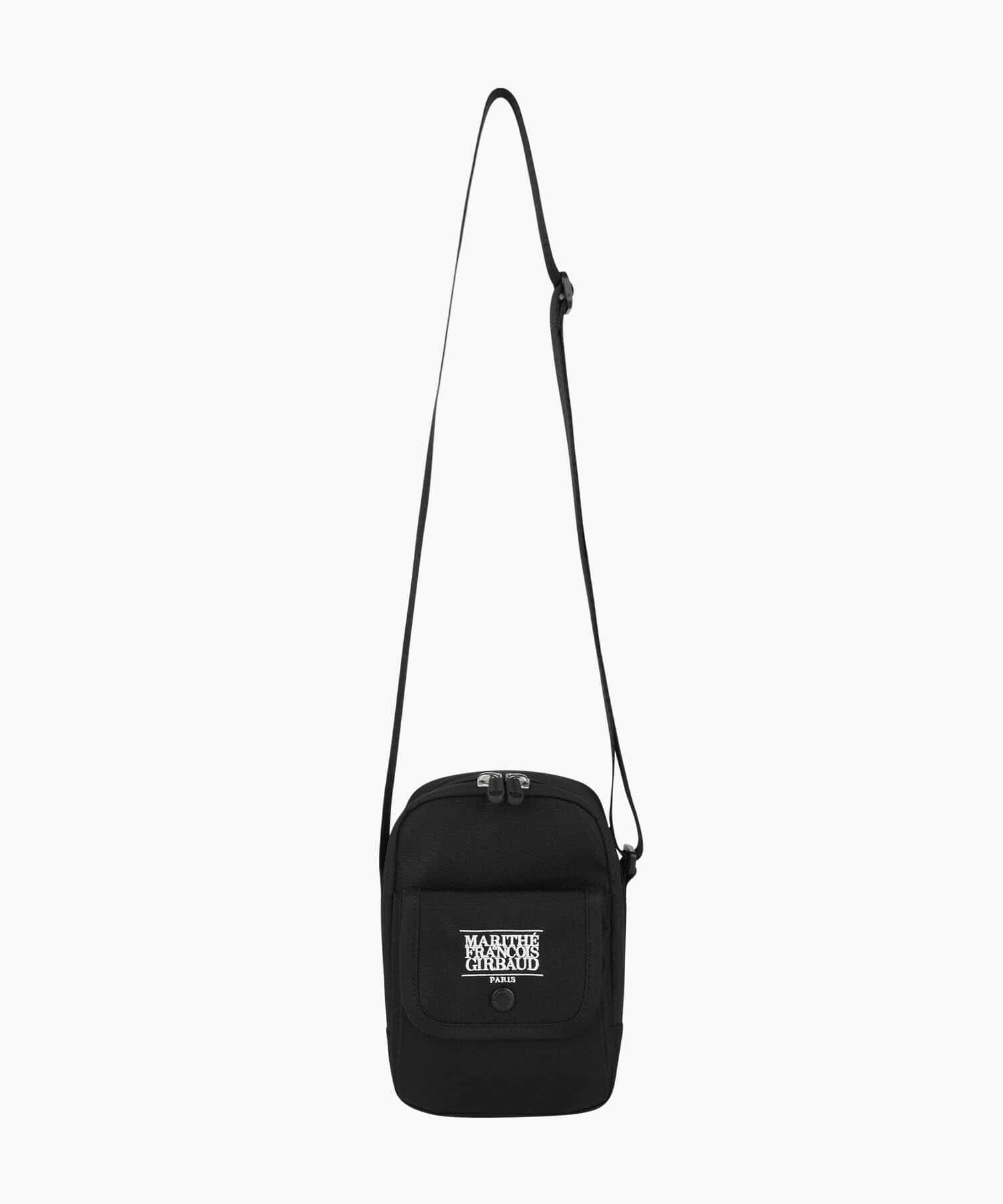KIDS FLAP POCKET CROSS BAG black