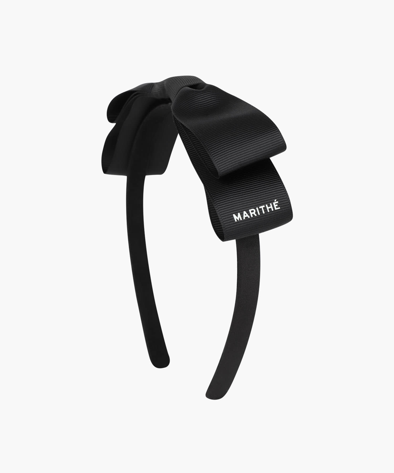 KIDS W RIBBON HAIR BAND black