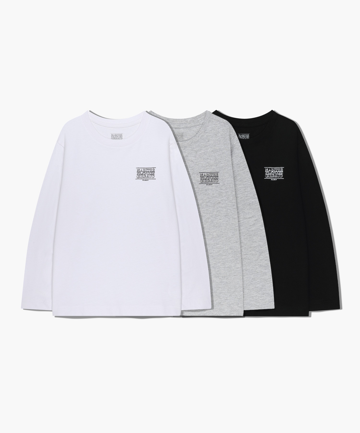 KIDS DOODLE CLASSIC LOGO LONG SLEEVE 3PACK mix