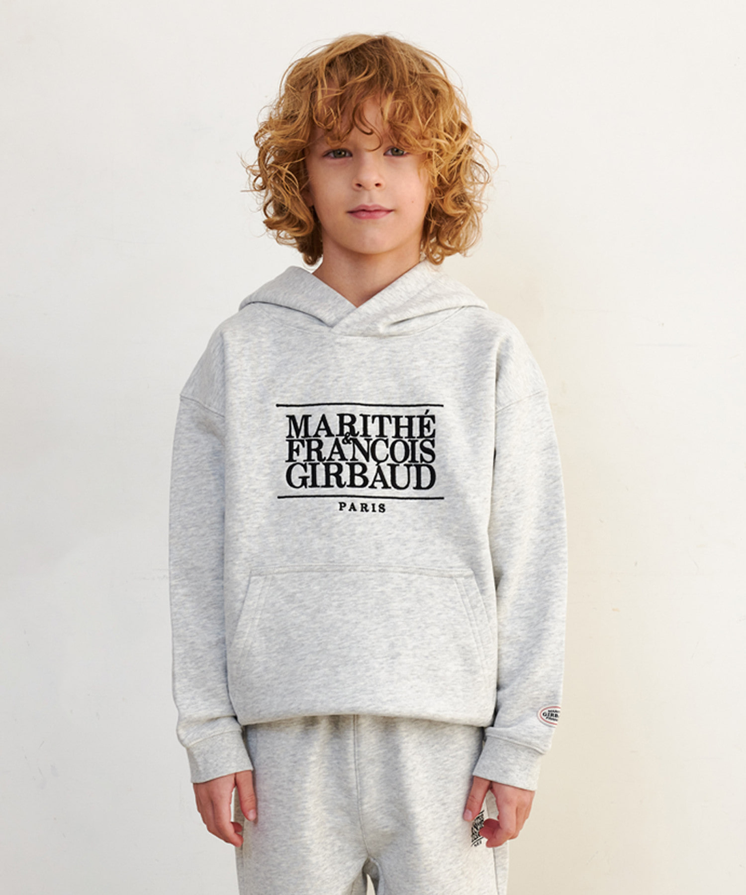 25SS KIDS CLASSIC LOGO HOODIE light heather gray