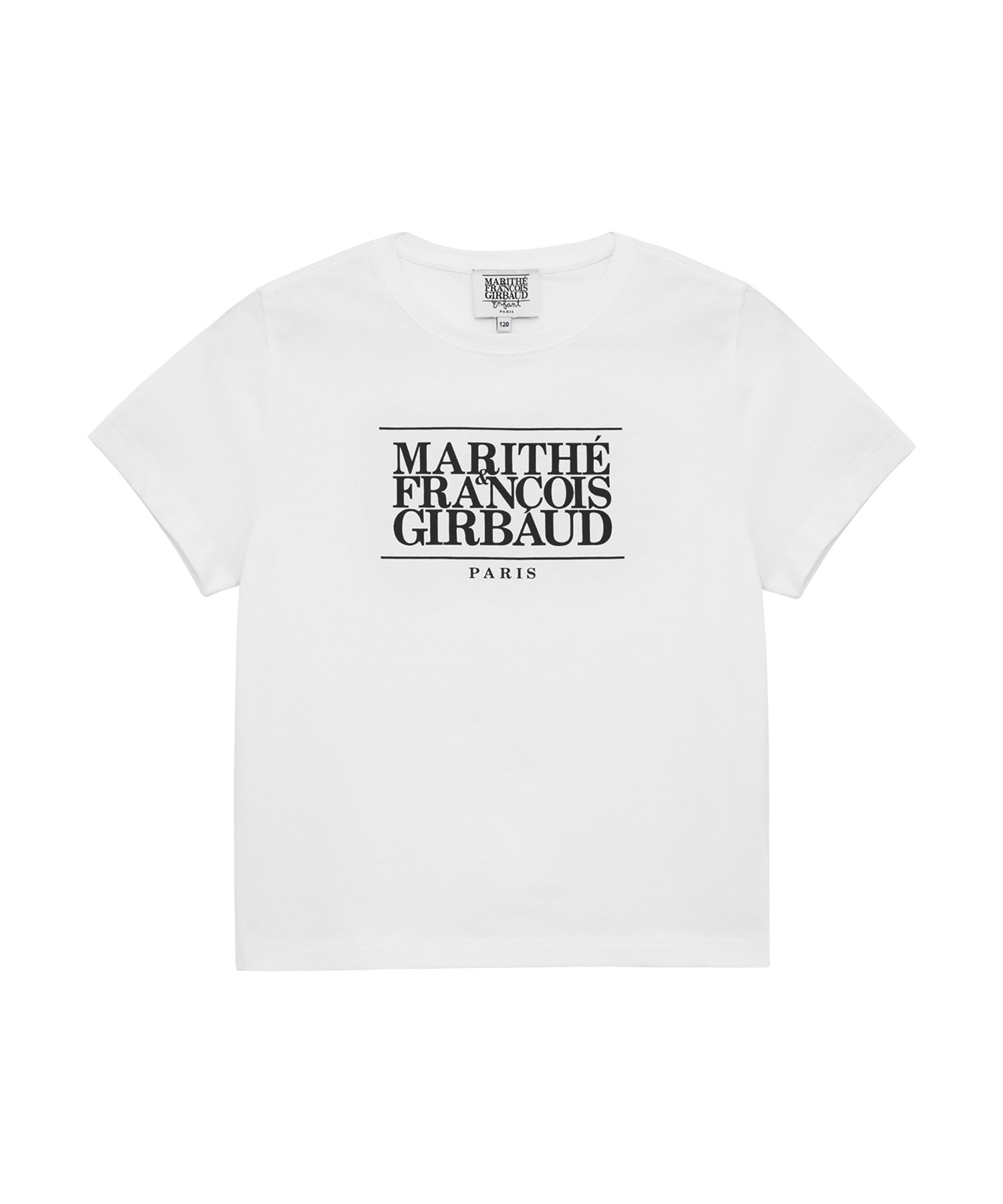 24SS ENFANT CLASSIC LOGO TEE white