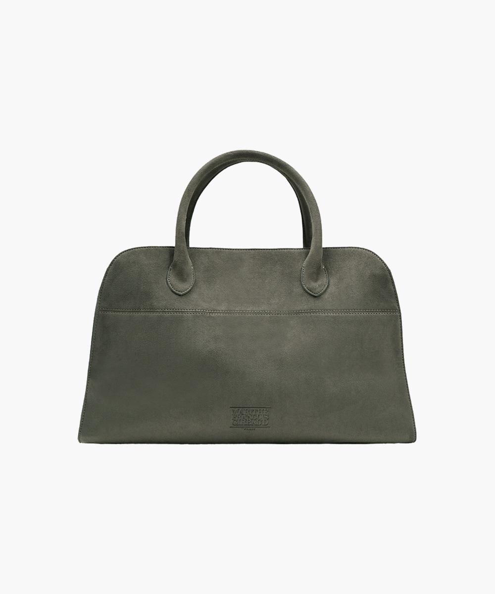 ☆Marithe + Francois Girbaud☆ CLASSIC LOGO SUEDE TOTE BAG c CLASSIC LOGO SUEDE TOTE BAG camel - MARITHE FRANCOIS GIRBAUD