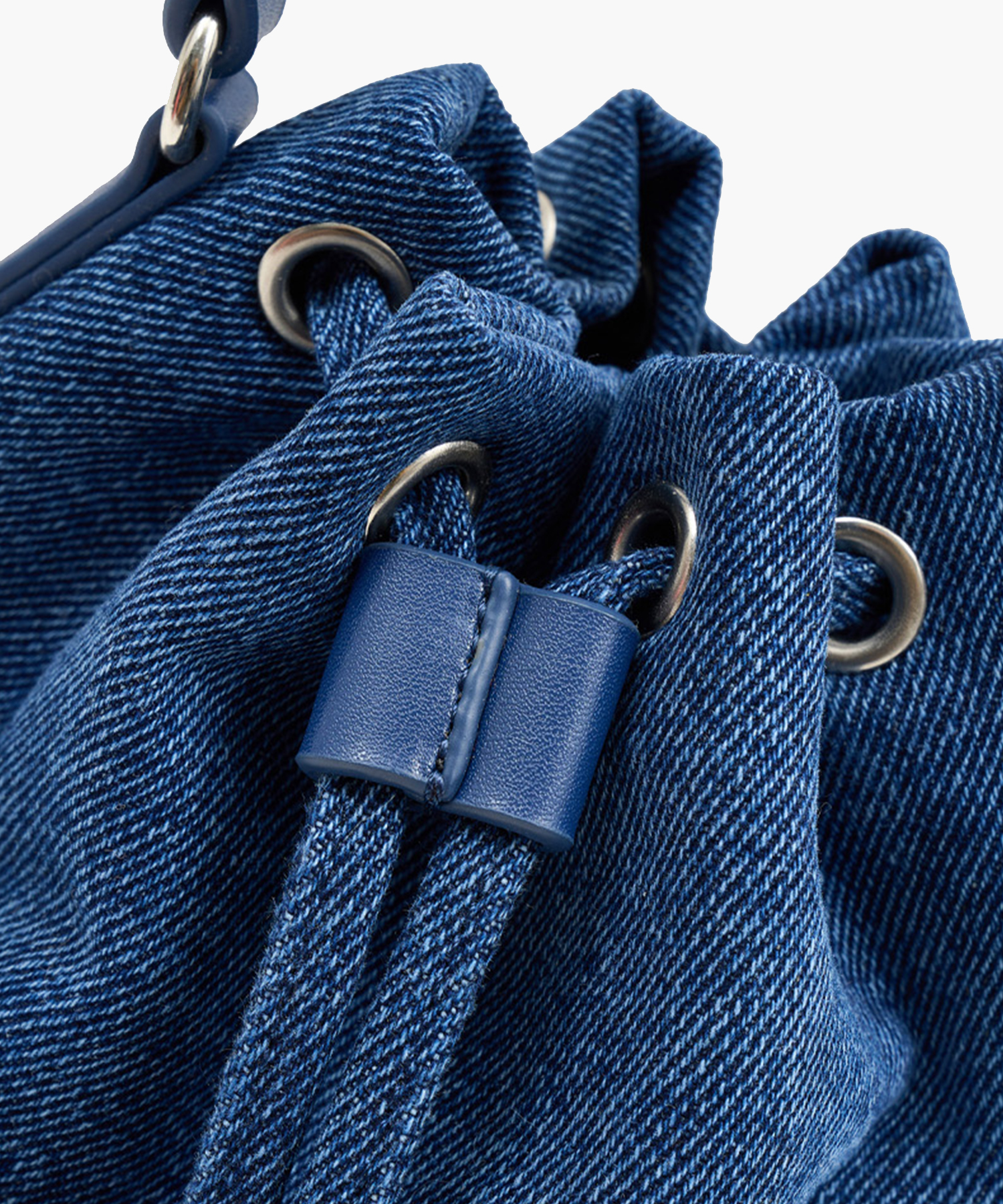 CLASSIC LOGO MINI BUCKET BAG dark blue - MARITHÉ+FRANҪOIS
