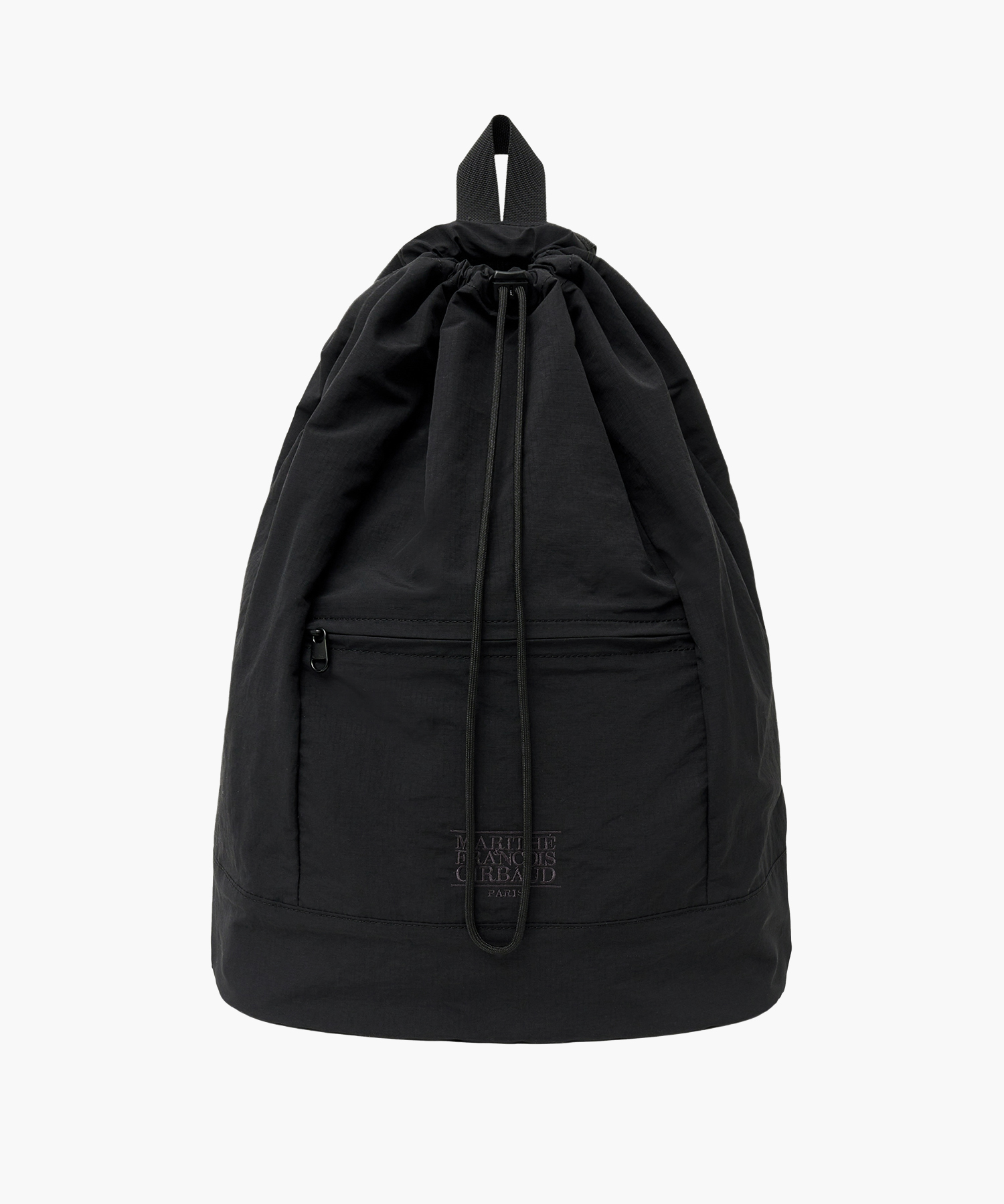 CLASSIC LOGO ZIP POCKET BACKPACK black - MARITHÉ+FRANҪOIS