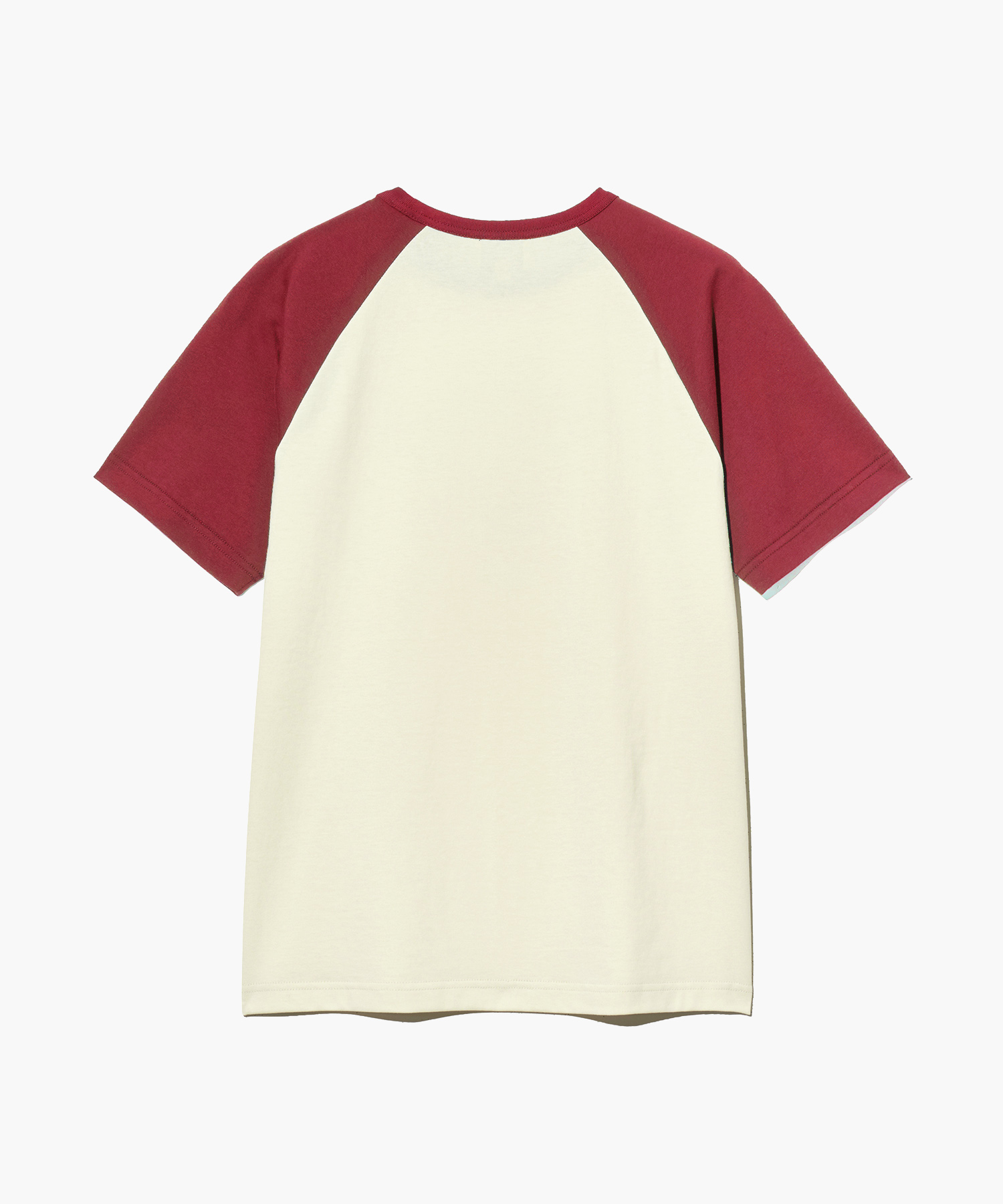 AEROCOOL RAGLAN GRAPHIC TEE red - MARITHÉ+FRANҪOIS GIRBAUD