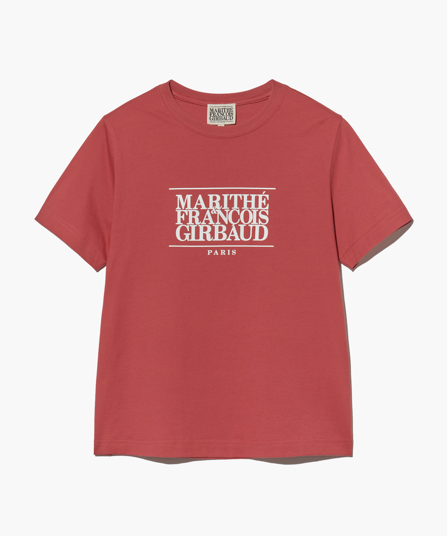★Marithe + Francois Girbaud★ W CLASSIC LOGO TEE red W CLASSIC LOGO TEE red - MARITHÉ+FRANҪOIS GIRBAUD