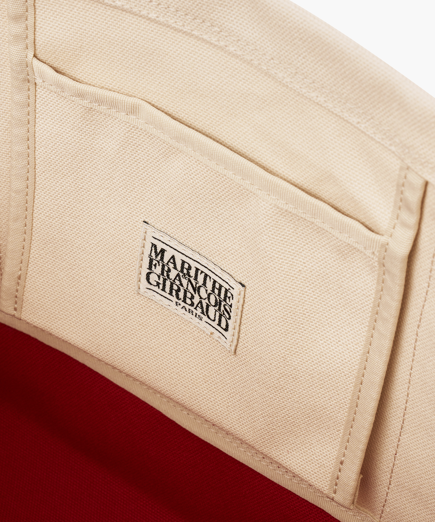 コラボ★MARITHE x MY MELODY CLASSIC LOGO CANVAS SHOULDER BAG MARITHE X MY MELODY CLASSIC LOGO CANVAS SHOULDE BAG red