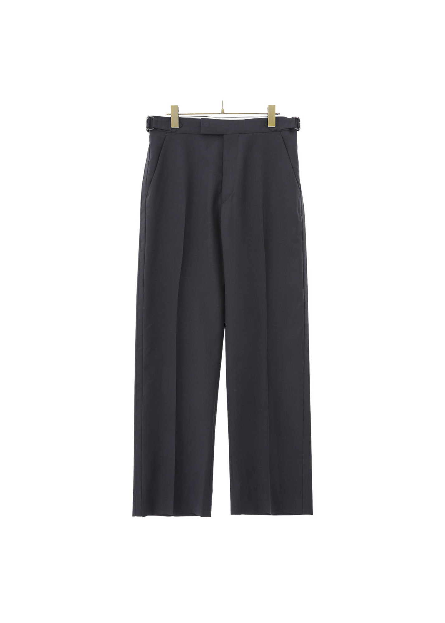 COVERED STRAIGHT FIT TROUSERS