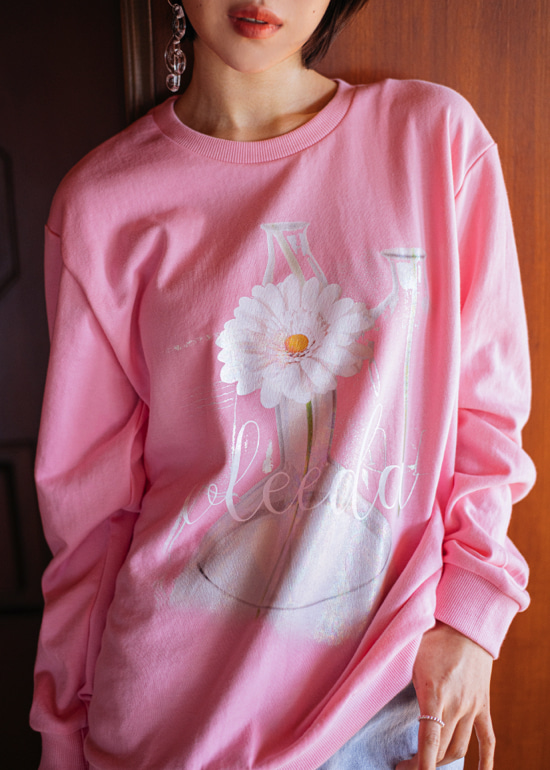 pink daisy sweatshirts