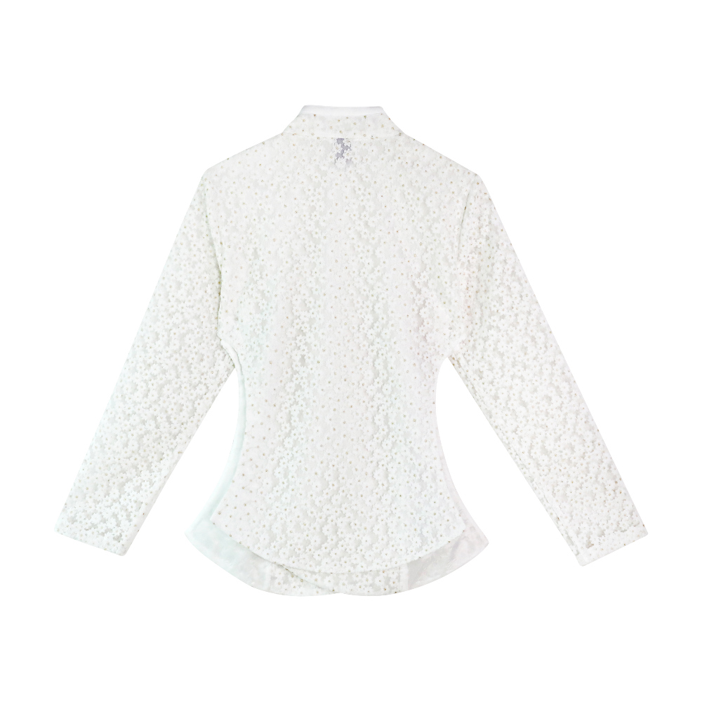 blouse white color image-S28L7