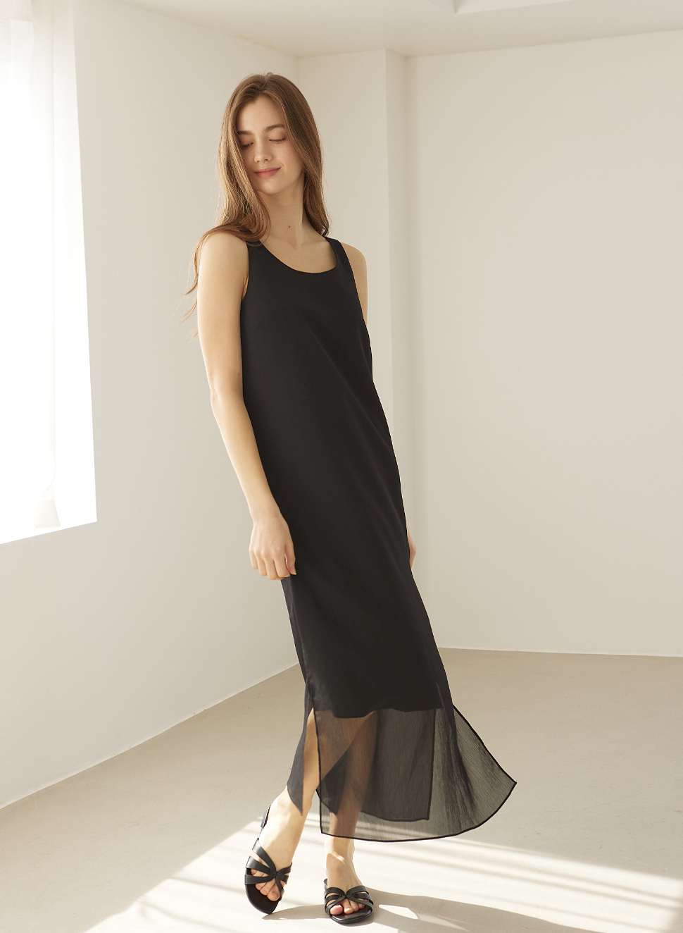 lamor dress (steinway black)