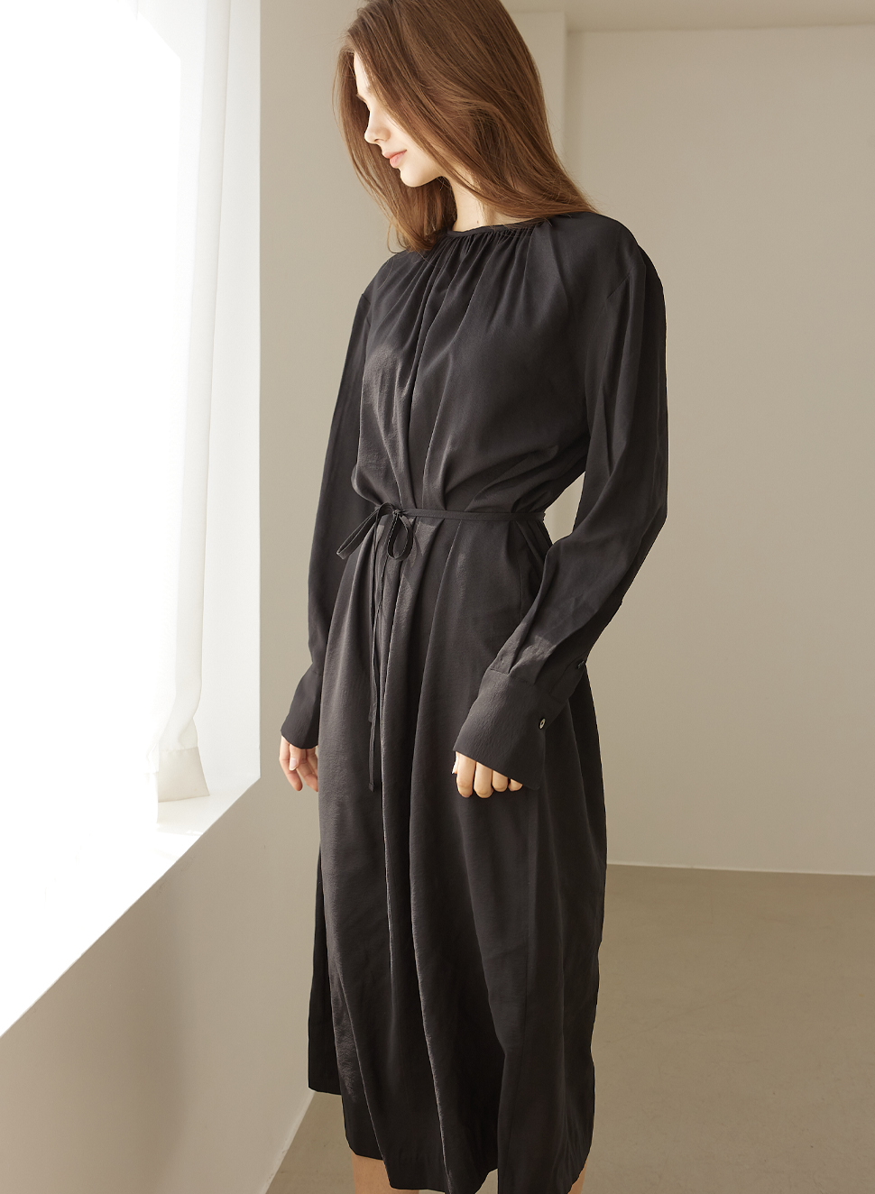 cavada dress (steinway black)