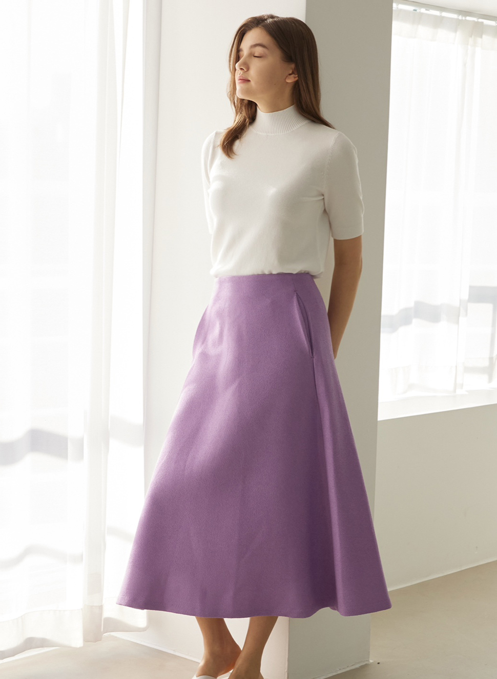 martelle skirt (provence purple)