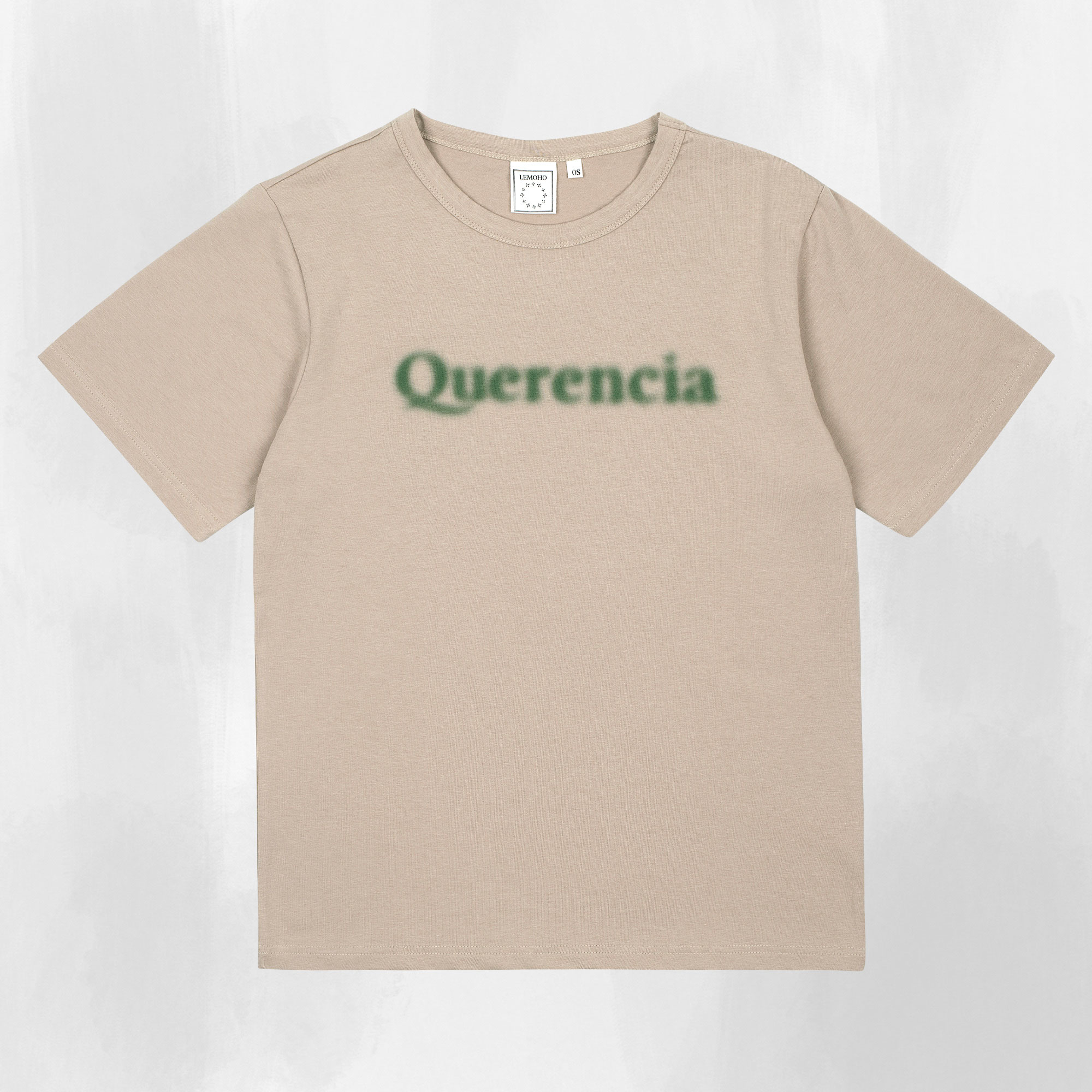 퀘렌시아 티셔츠 (베이지)