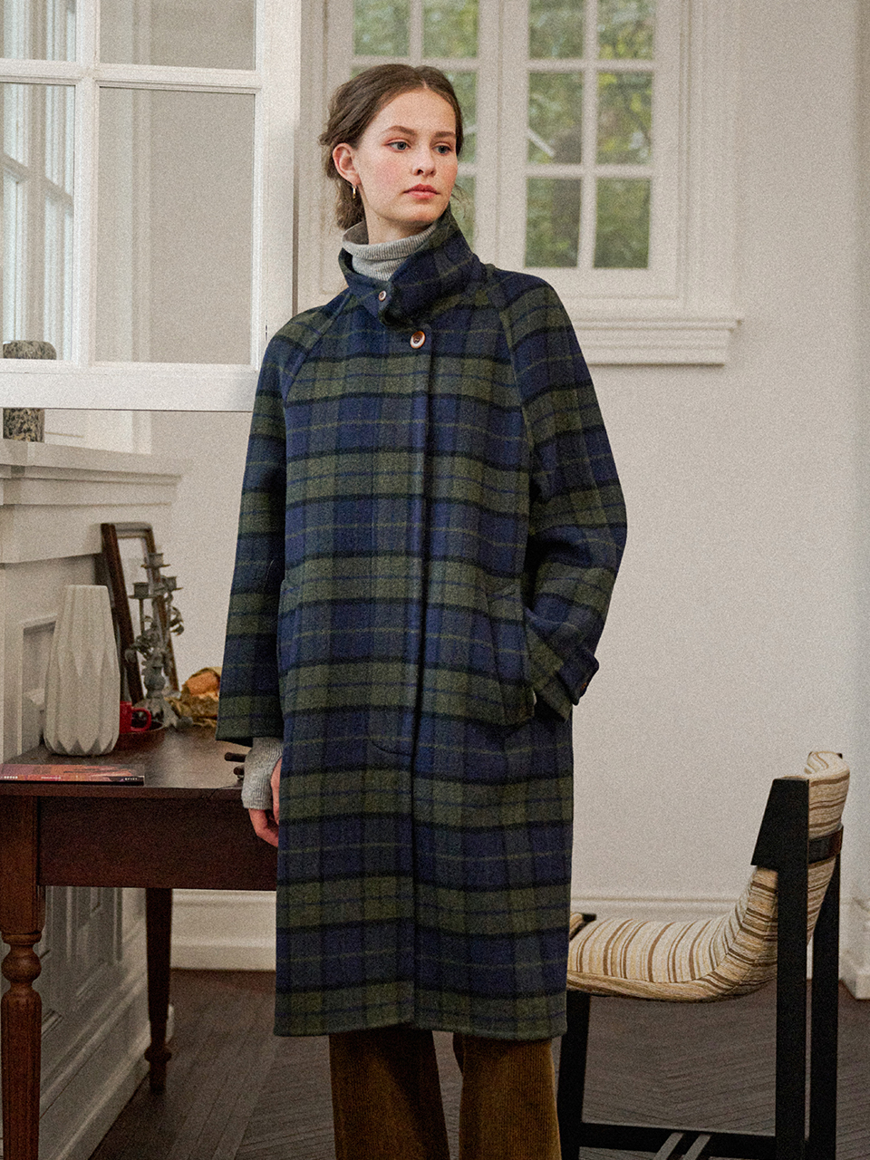 PRIYA premium wool handmade coat_check