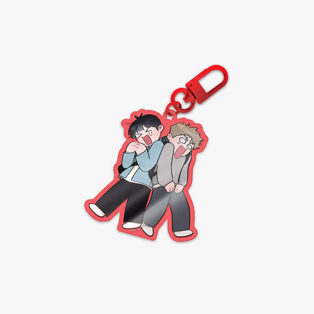 홍실퀘스트 홍실 줄감개 키링