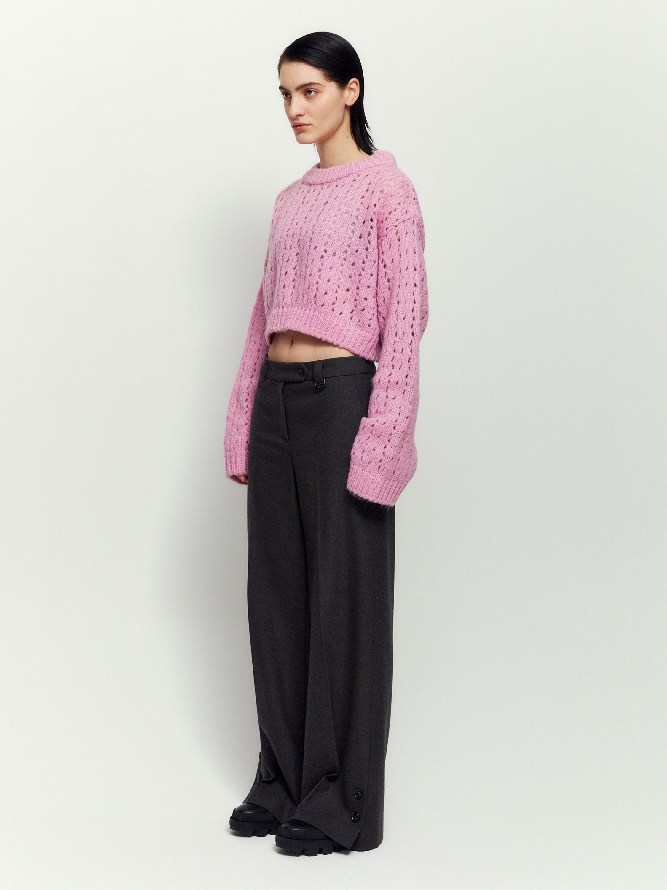 [12/12 예약배송] Pullover Crop knit