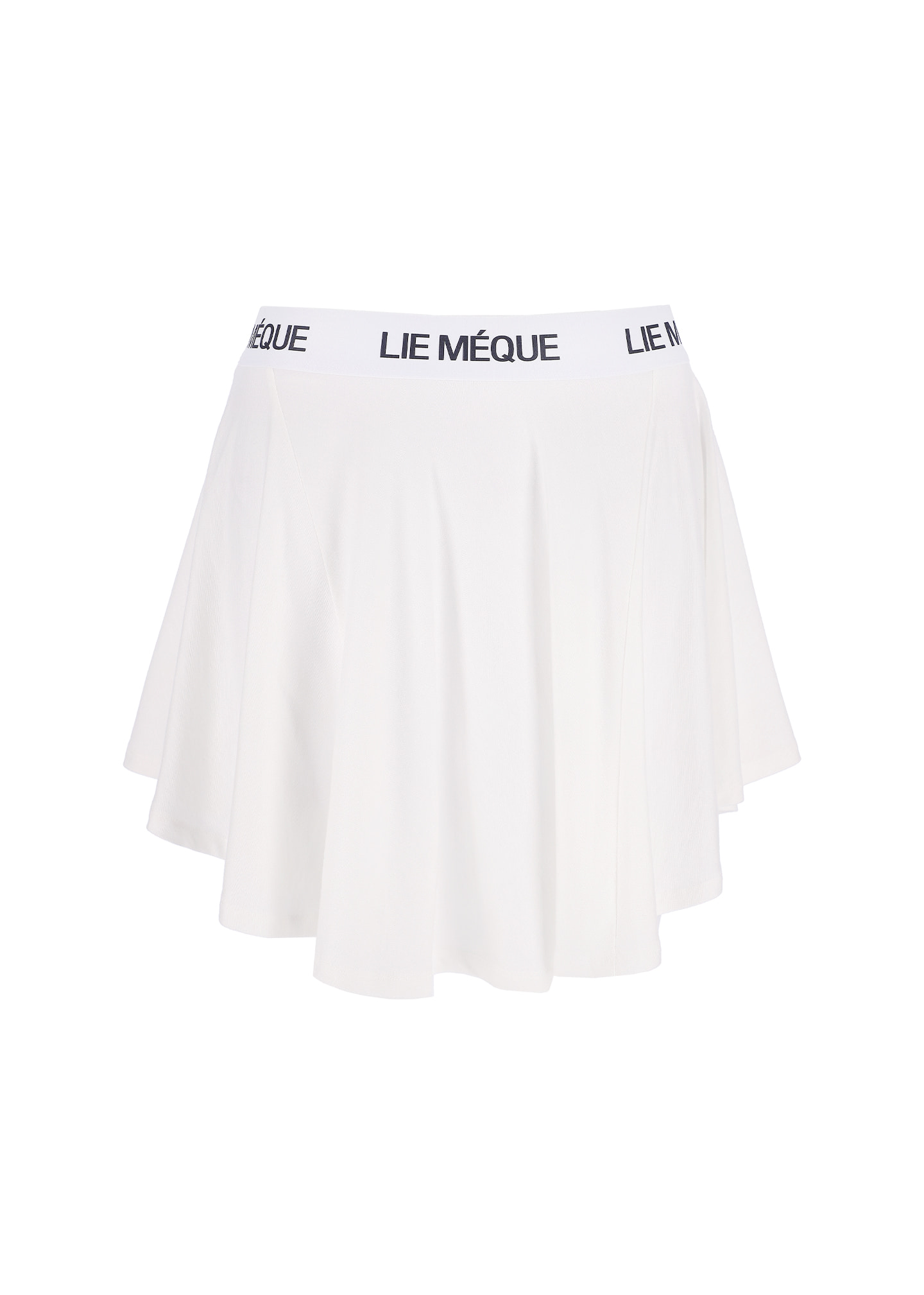 LIE MEQUE Band Tencel Skirt