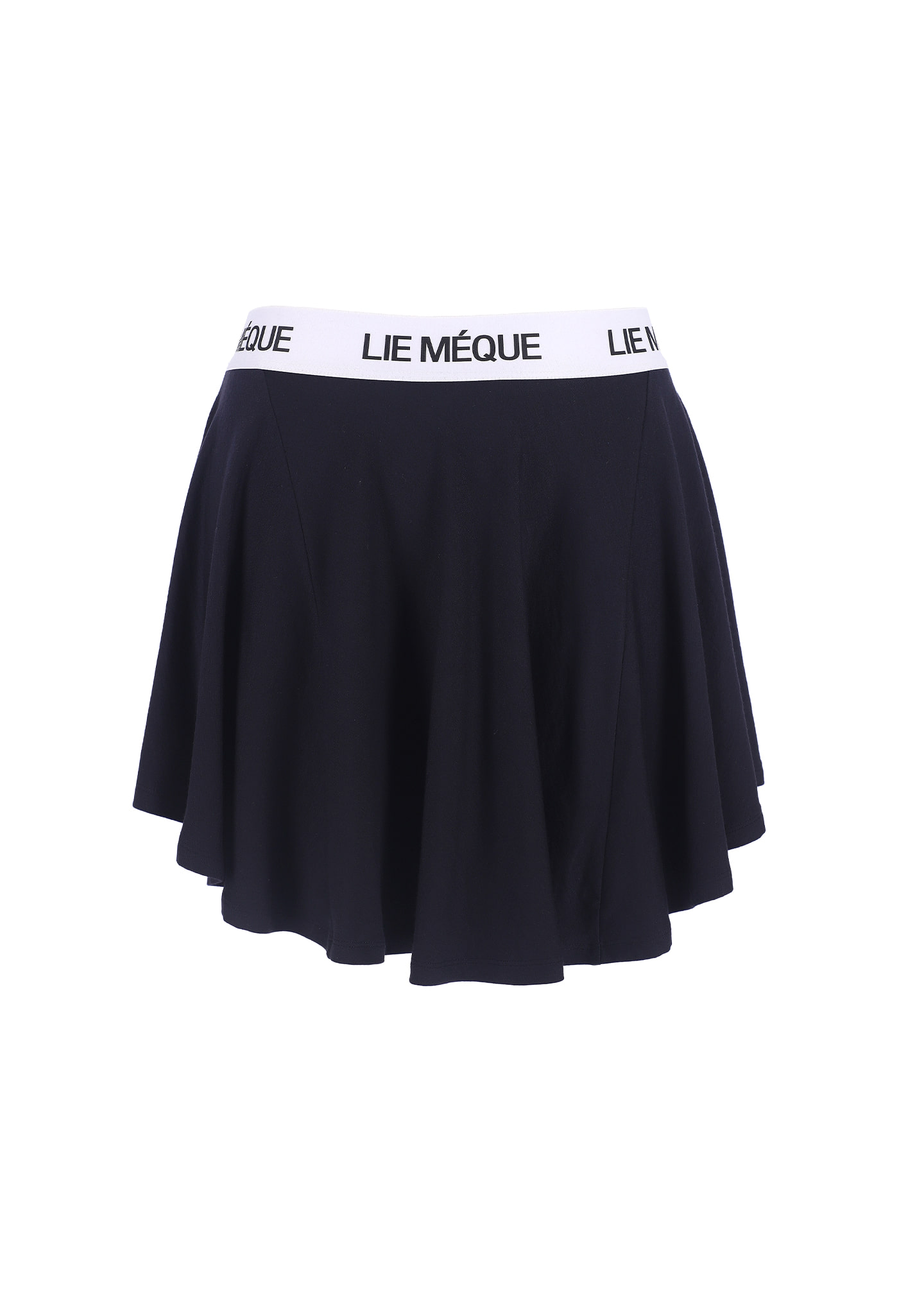 LIE MEQUE Band Tencel Skirt